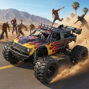 战斗赛车僵尸岛