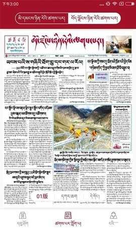 西藏日报电子版 截图