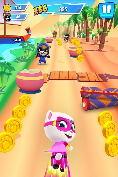 汤姆猫炫跑破解版 截图