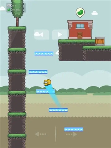 外卖小哥跳一跳 截图