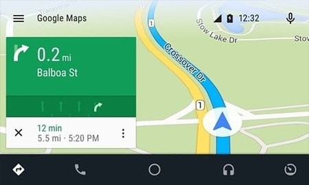 谷歌车载系统（Android Auto） 截图