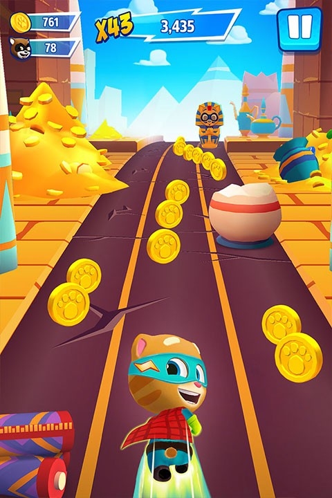 汤姆猫炫跑破解版 截图