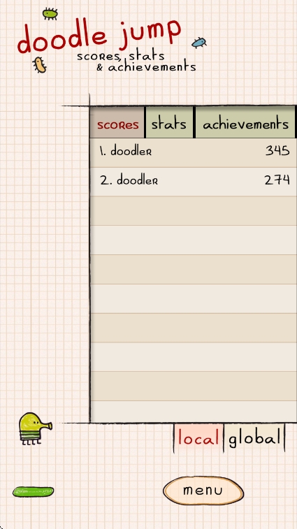 Doodle Jump 截图