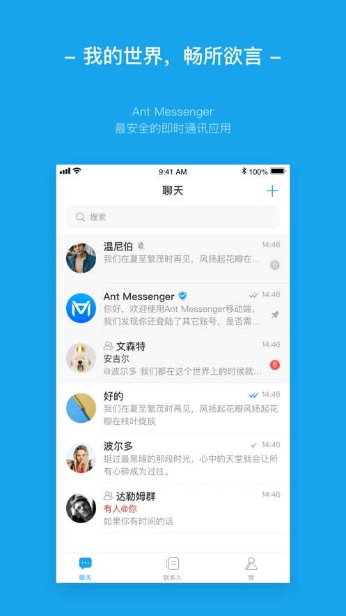 Ant Messenger 截图