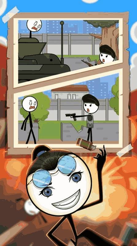 火柴人吃鸡日记3 截图