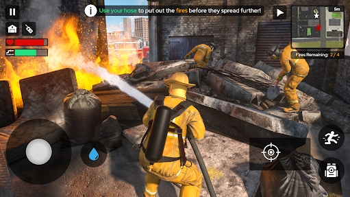 消防车消防小队 截图