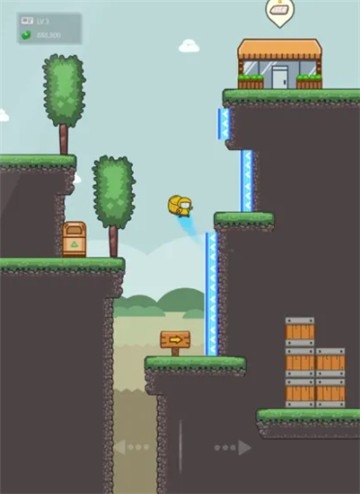 外卖小哥跳一跳 截图