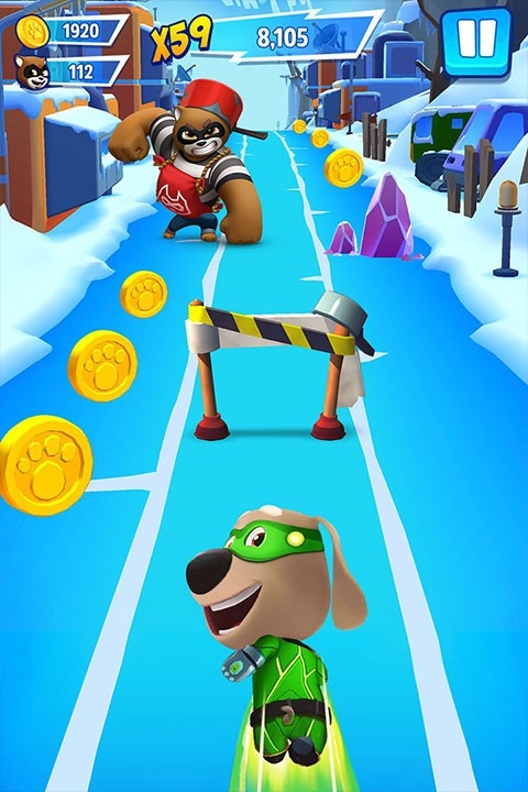 汤姆猫炫跑破解版 截图