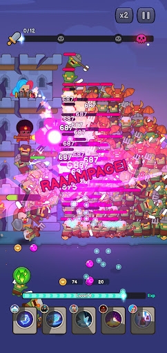 夜幕尖塔塔防 截图