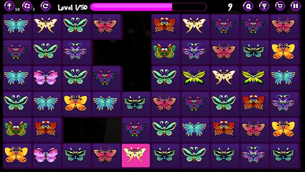 蝴蝶连连看 截图