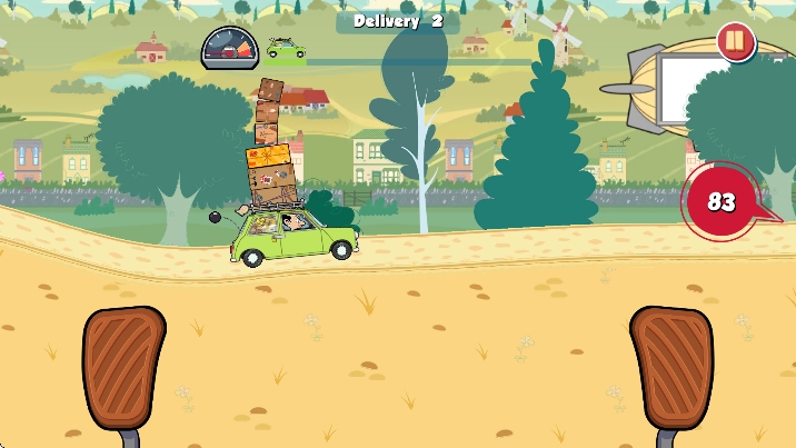 憨豆先生送快递 截图