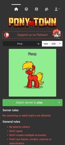 Pony Town 截图