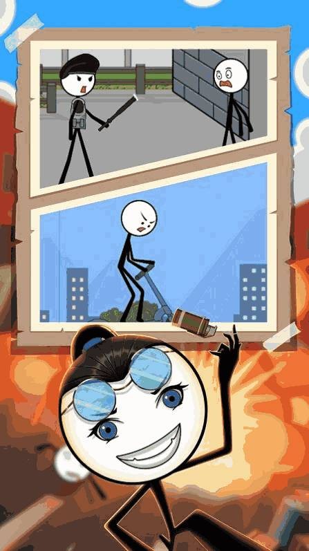 火柴人吃鸡日记3 截图