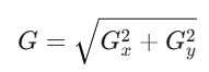 Magnitude Gradient Formula