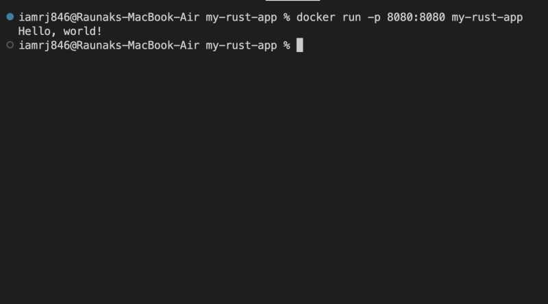 Running the Container