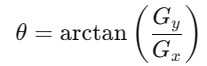 Direction Gradient Formula