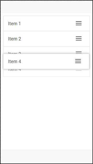 Ionic List Reorder 2