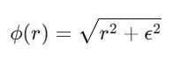 Multiquadric RBF Interpolation Formula