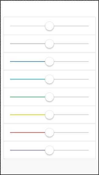 Ionic Range Color
