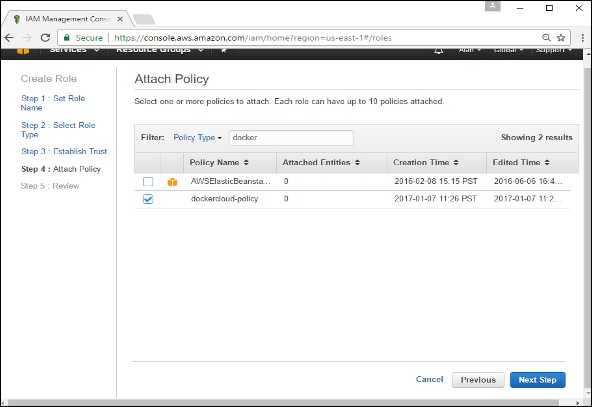 Attach Policy