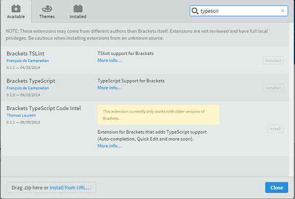 TypeScript Extensions