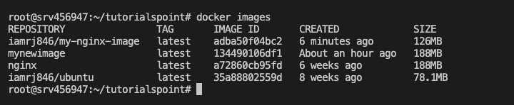 Listing Docker Images