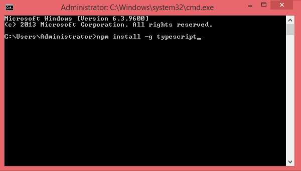 Install TypeScript