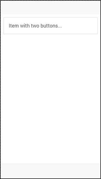 Ionic List Option Hidden