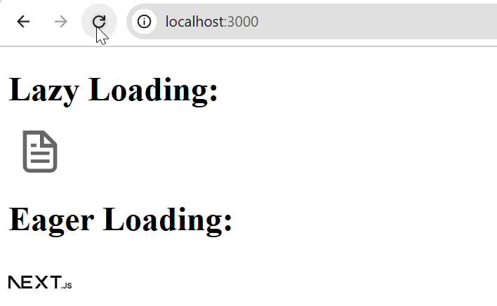 Next.js Lazy Loading Images