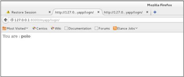 Cookies Handling Redirected Page