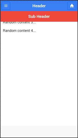 Ionic Hidden Content