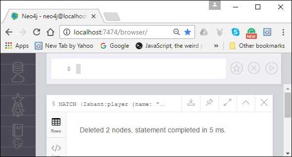 Deleted Node