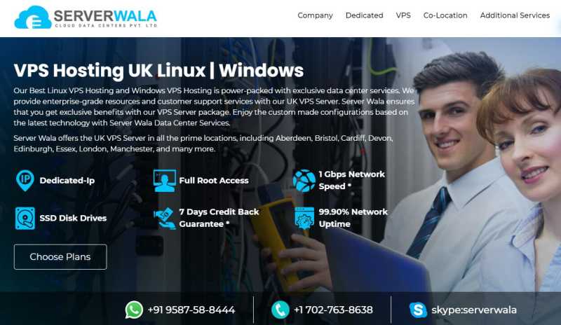 Serverwala：英国VPS怎么样测评介绍