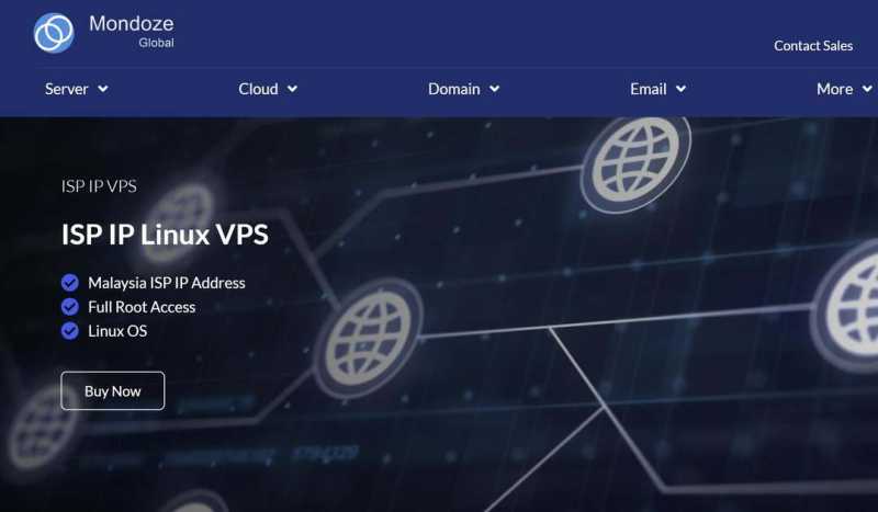 Mondoze：马来西亚VPS测评-双ISP类型原生住宅IP
