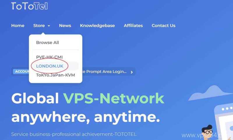ToToTel英国家宽VPS购买教程-入口链接