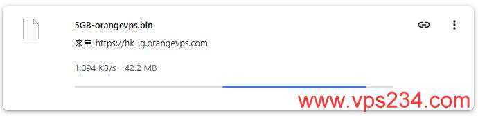 OrangeVPS香港VPS测评-速度