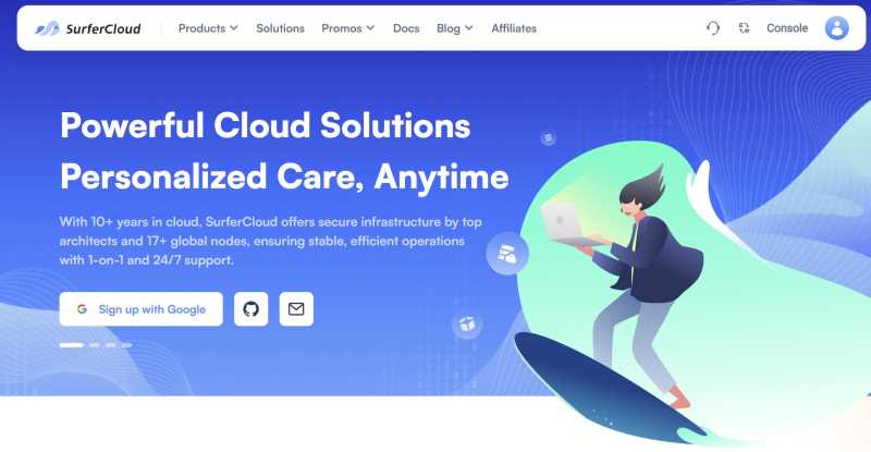 SurferCloud：巴西VPS-圣保罗机房-1000Mbps带宽支持