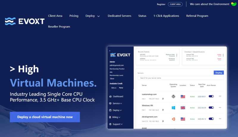 Evoxt：日本VPS推荐 - 三网双向软银线路 - 2.99美元/月