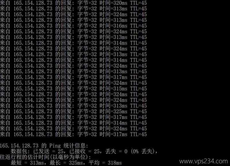 UCloud英国VPS测评-本地Ping平均延迟测试