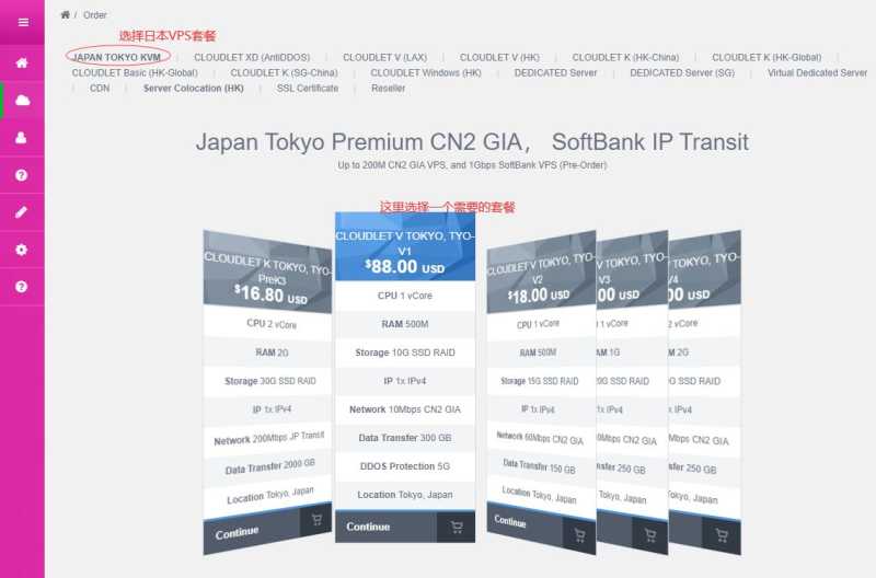 便宜日本VPS哪里有推荐的？GigsGigs的CN2 GIA和日本软银线路支持怎么样？插图1