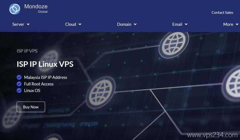 马来西亚VPS推荐-Mondoze