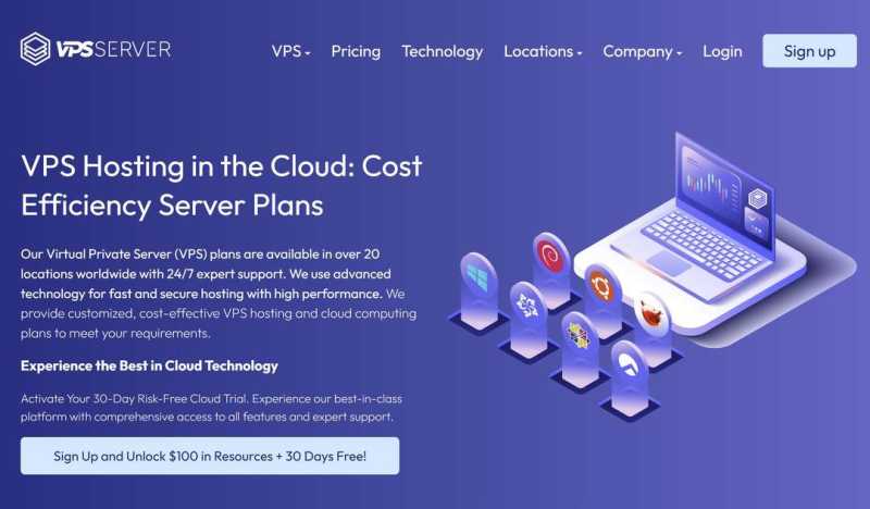 VPSServer：德国VPS-10Gbps带宽-免费试用30天