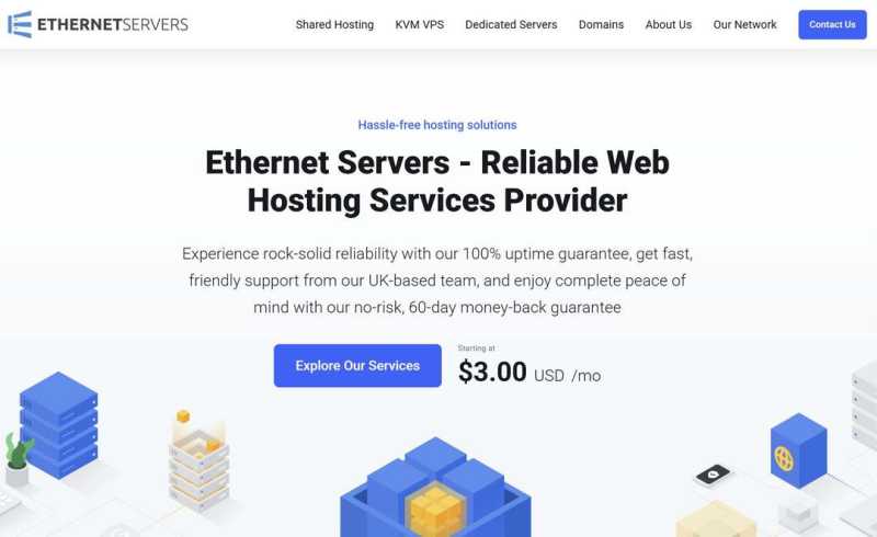 EthernetServers：德国VPS-法兰克福机房-10Gbps超大带宽