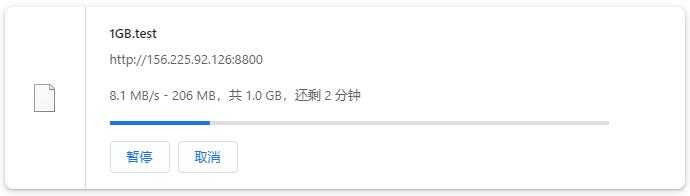 DotdotNetwork美国VPS测评 - 本地下载速度