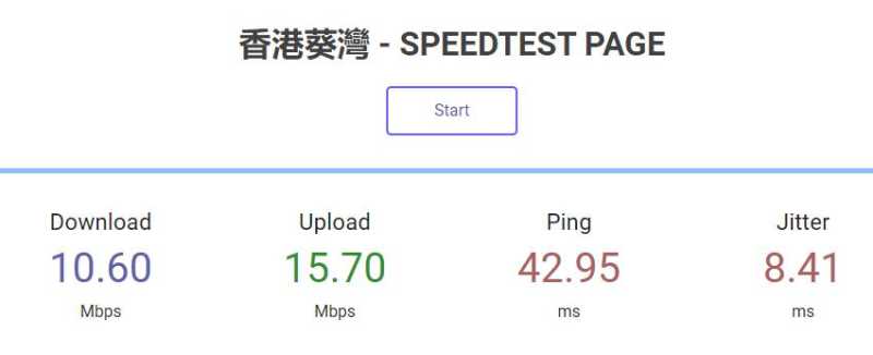 ZJI香港服务器测评
