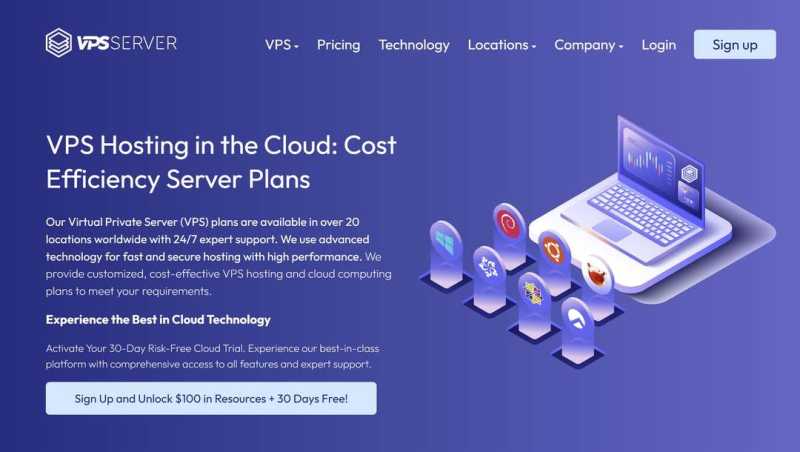 VPSServer：澳大利亚VPS推荐-10Gbps超大带宽-首月免费试用