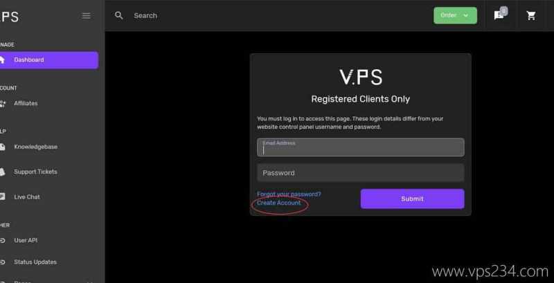 V.PS日本VPS购买教程-创建账号