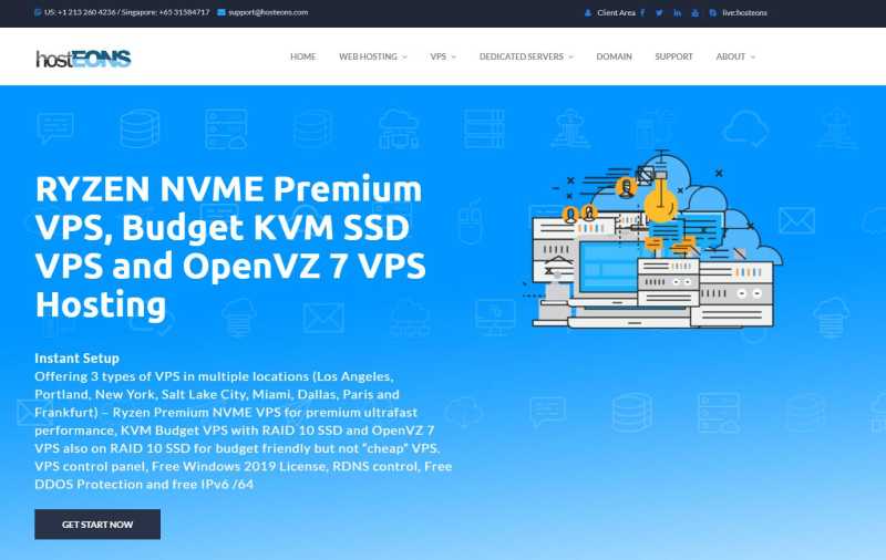 hostEONS：美国VPS怎么样测评介绍 - 24美元/年
