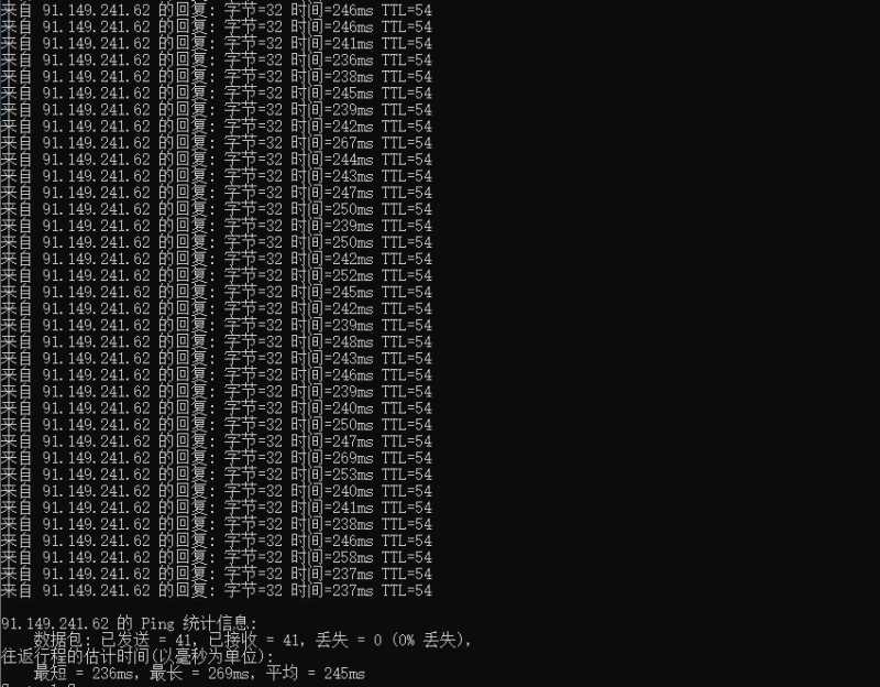 justhost.asia荷兰VPS测评 - 本地Ping延迟测试