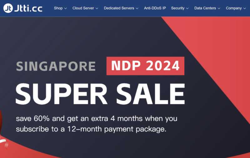 Jtti：海外独立服务器促销价$111/月起 - CN2 GIA线路